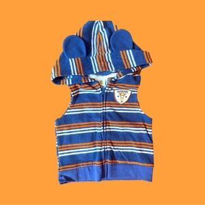 Authentic Vintage Disney Tigger Baby Hooded Vest